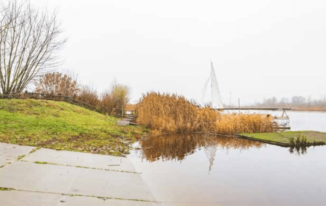 Boat launching point in Pilssala