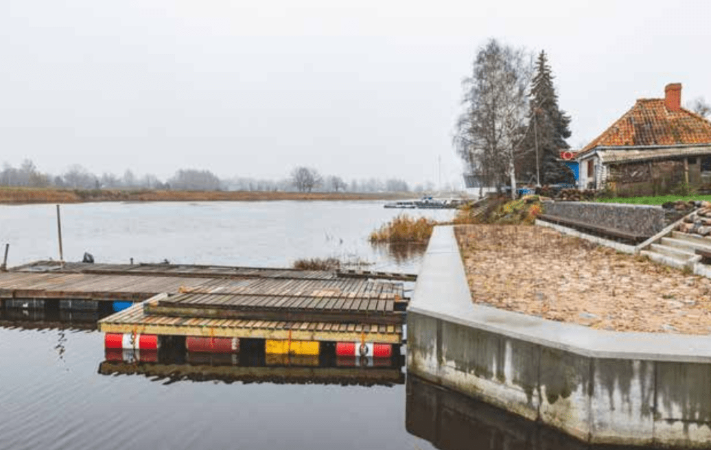Boat dock in Pilssala