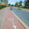 Velo celiņš Pilssalas ielā pie Ūdenstūrisma un sporta bāzes